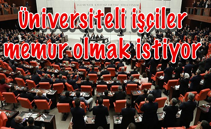 Üniversiteli işçilerin gözü torba yasada