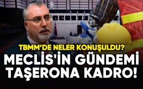 Taşerona Kadro önerisi Mecliste oylandı.