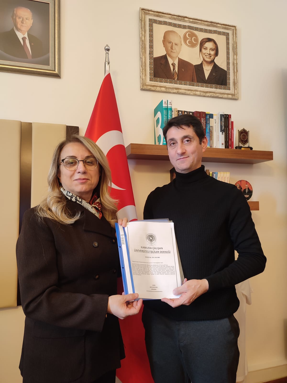 Milliyetçi Hareket Partisi TBMM Grup Başkanvekili Prof. Dr. Filiz Kılıç ile Görüşme Gerçekleştirildi