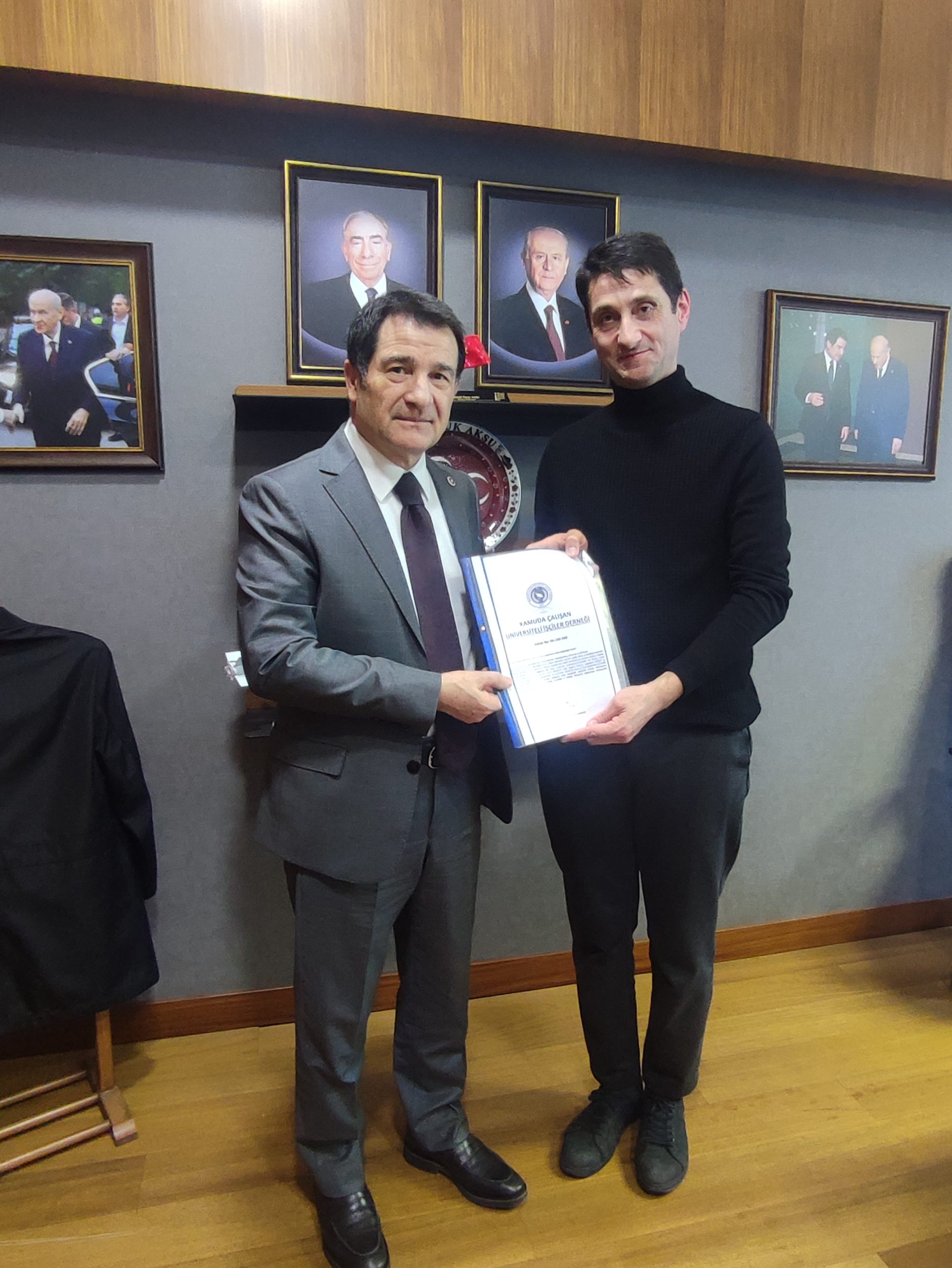 Milliyetçi Hareket Partisi TBMM Plan ve Bütçe Komisyonu Başkanvekili Sayın İsmail Faruk Aksu ile Görüşme Gerçekleştirildi